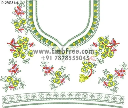 lahenga embroidery design