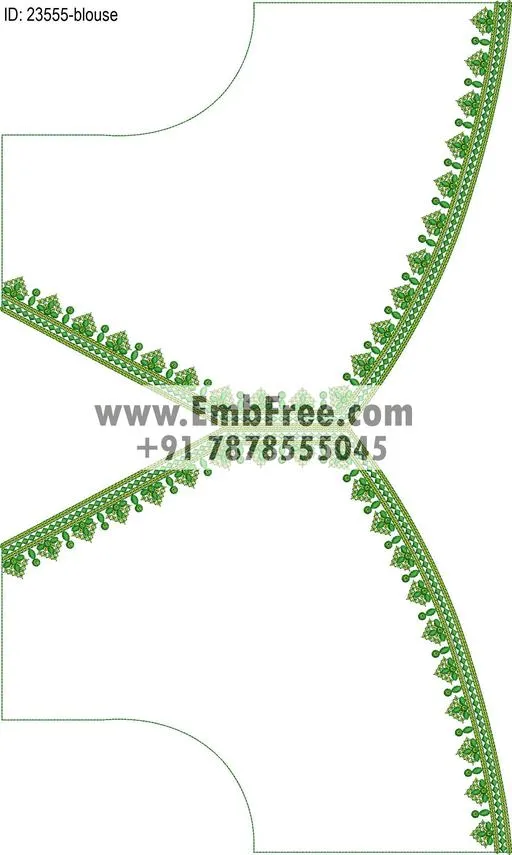 blouse embroidery design