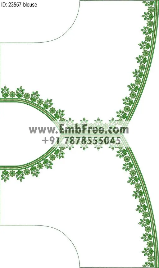 blouse embroidery design
