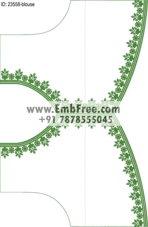 blouse embroidery design