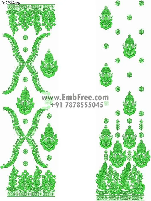 top dupatta embroidery design