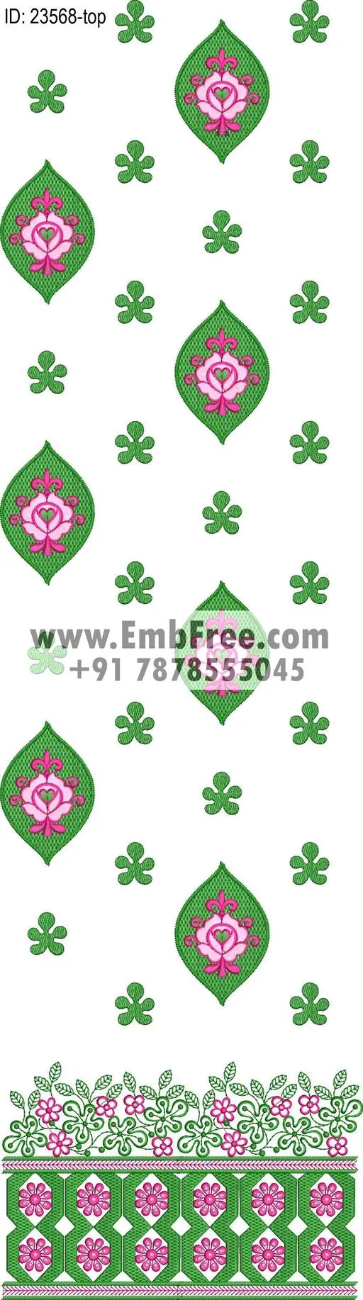 top dupatta embroidery design