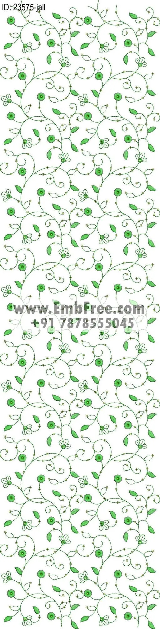 garment embroidery design