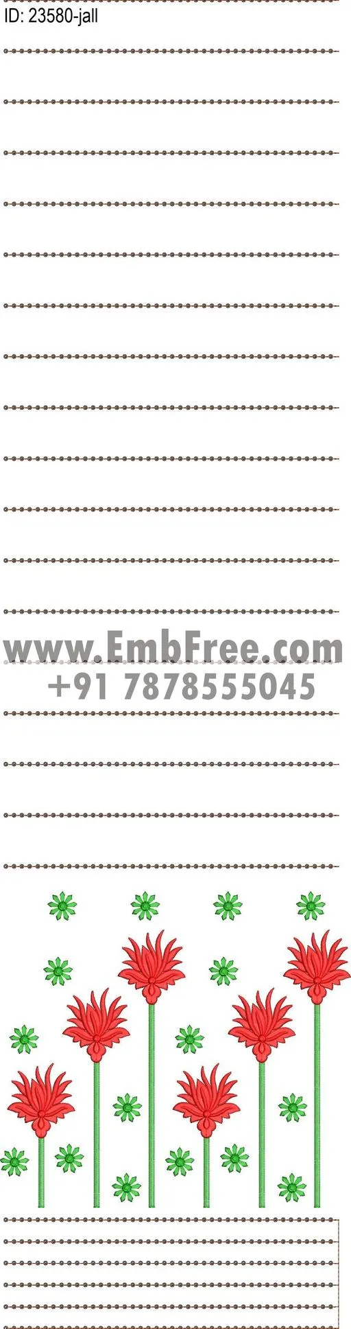 garment embroidery design