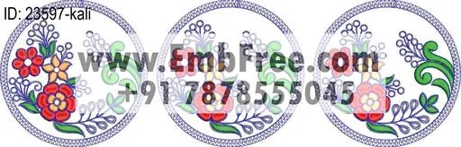 lahenga embroidery design