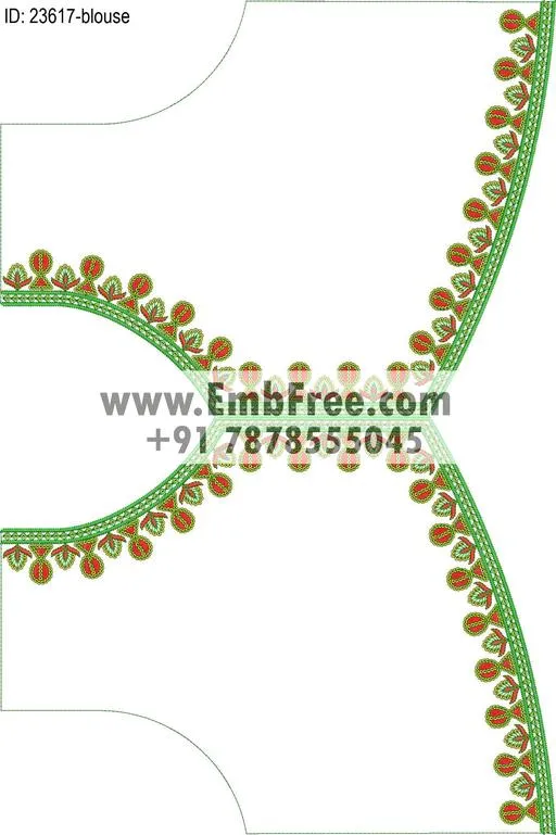 blouse embroidery design