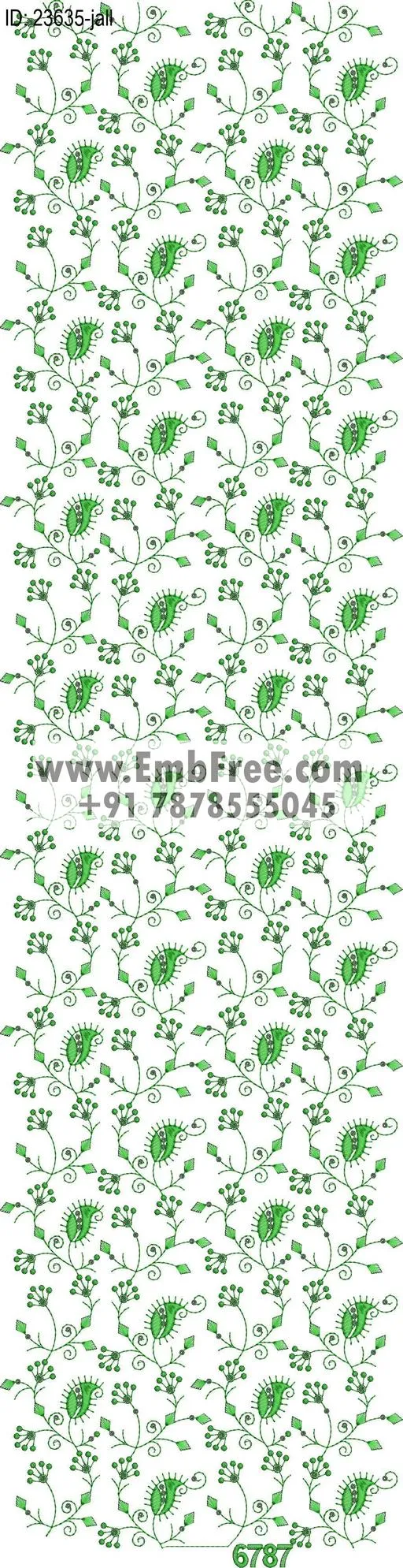 garment embroidery design - ID 23635