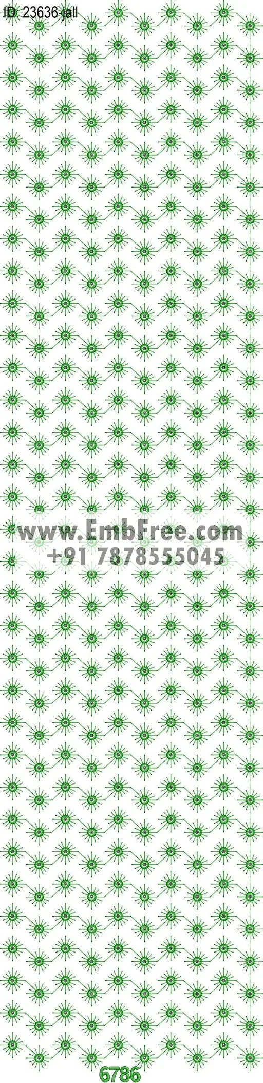 garment embroidery design - ID 23636