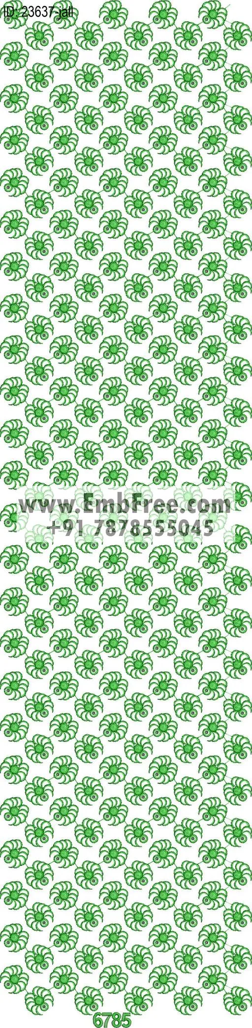 garment embroidery design - ID 23637