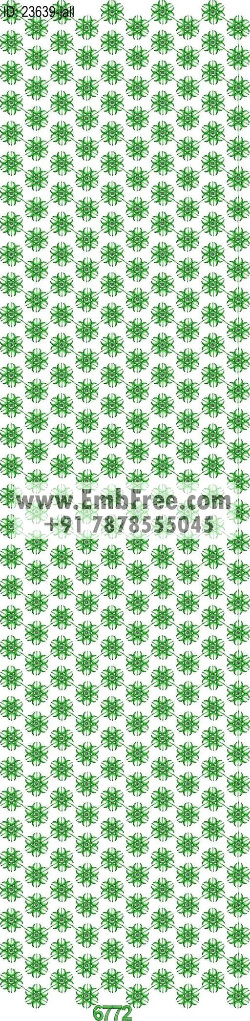 garment embroidery design - ID 23639