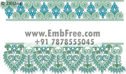 lahenga embroidery design