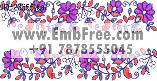 lahenga embroidery design