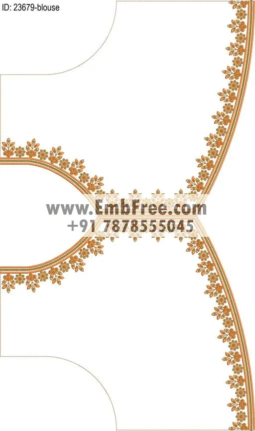blouse embroidery design