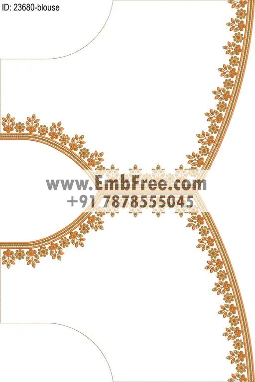 blouse embroidery design