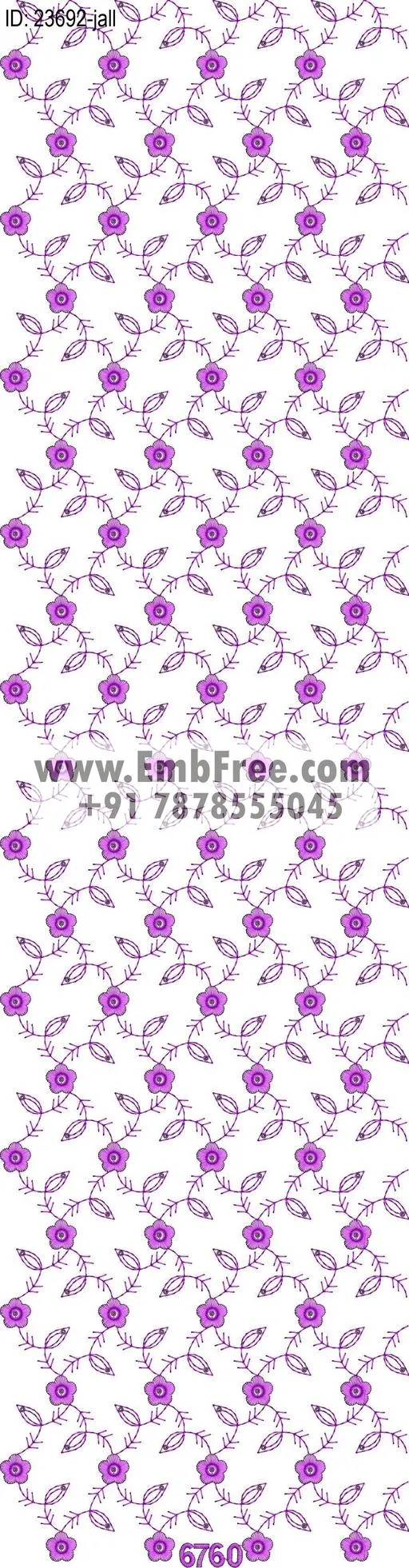 garment embroidery design