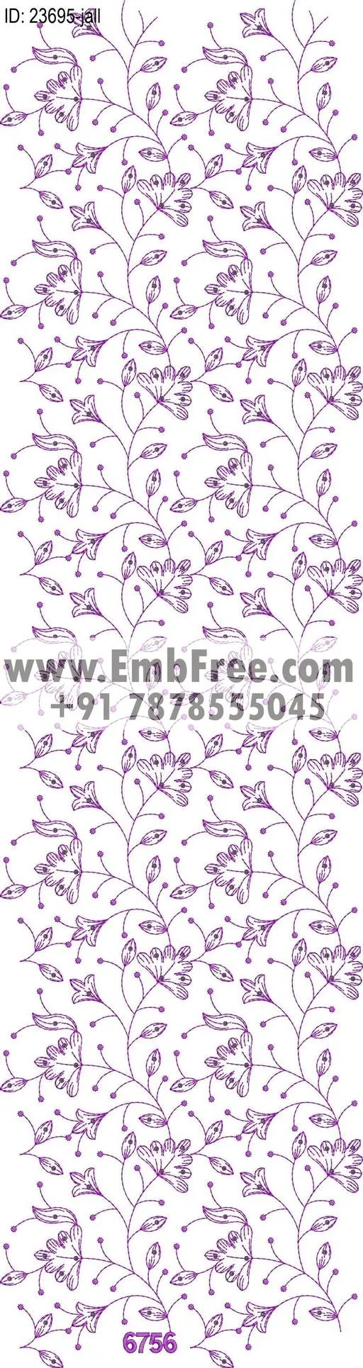 garment embroidery design
