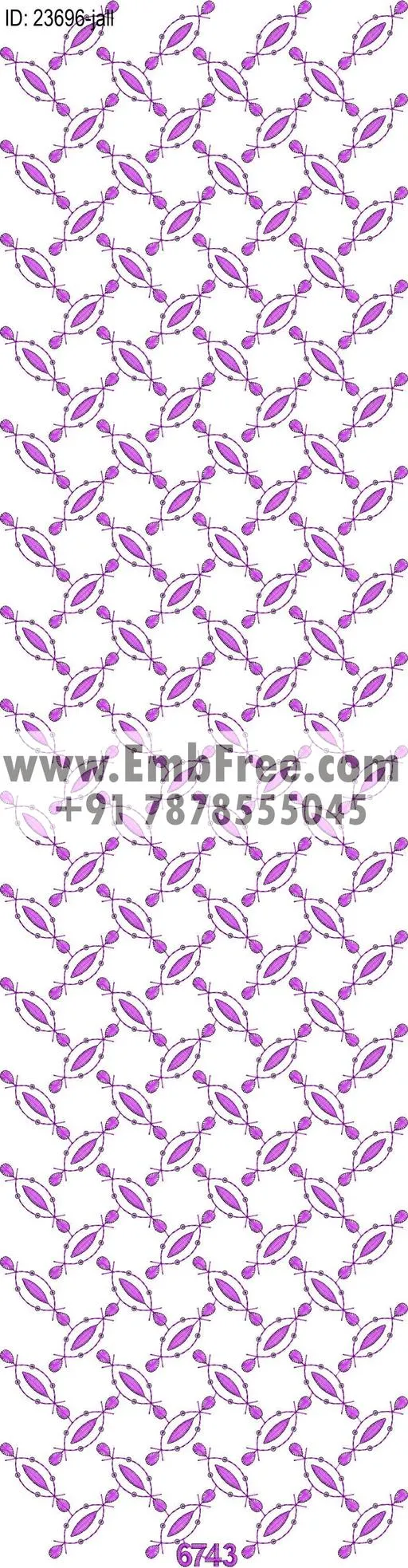 garment embroidery design