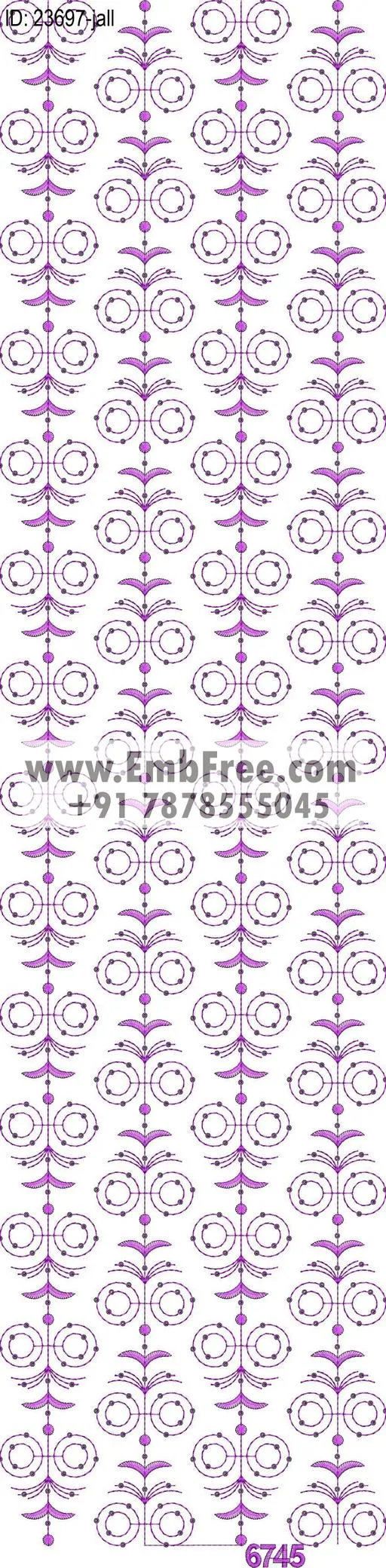 garment embroidery design