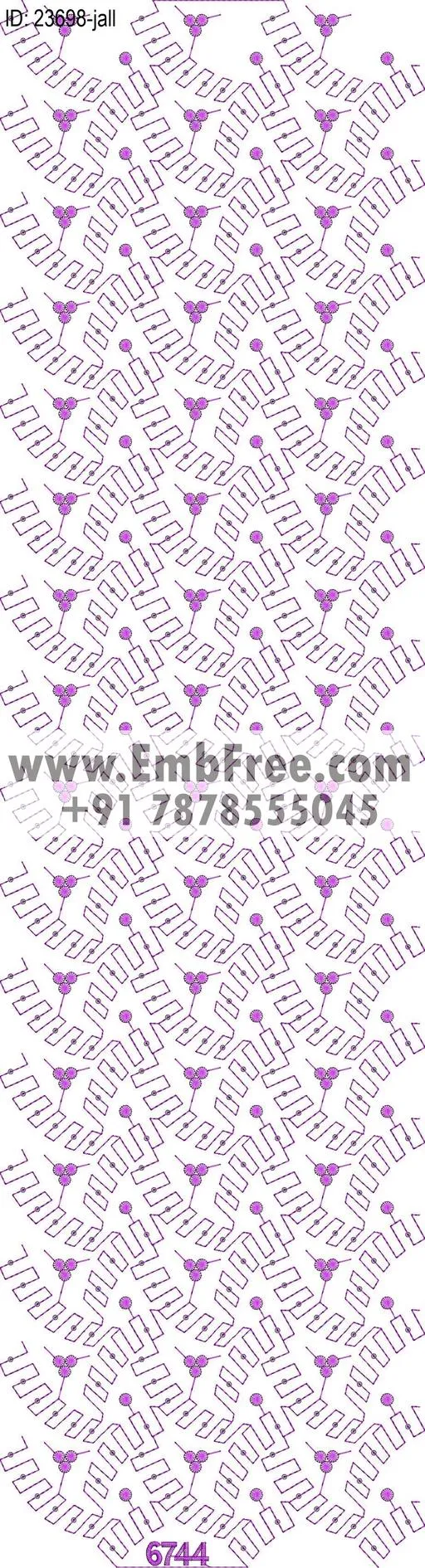 garment embroidery design
