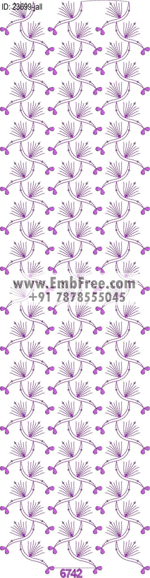 garment embroidery design