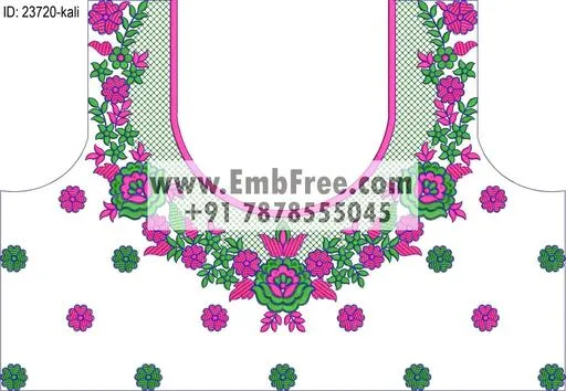 lahenga embroidery design