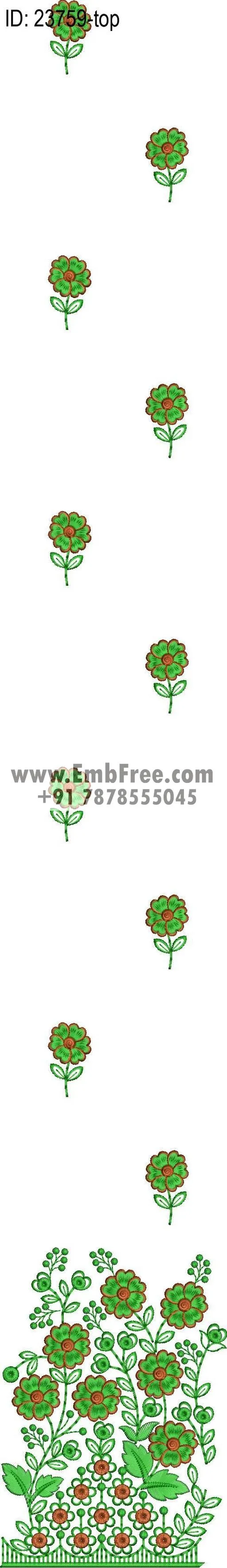 Embroidery Designs for dress id:23759