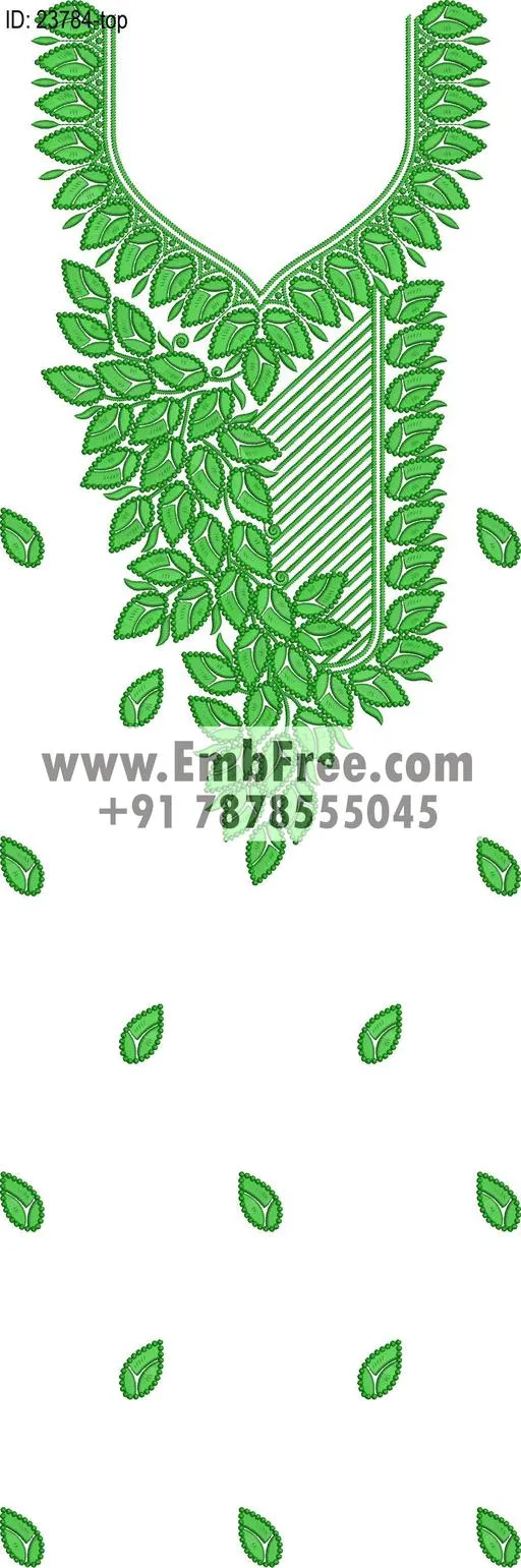 Embroidery Designs for dress id:23784