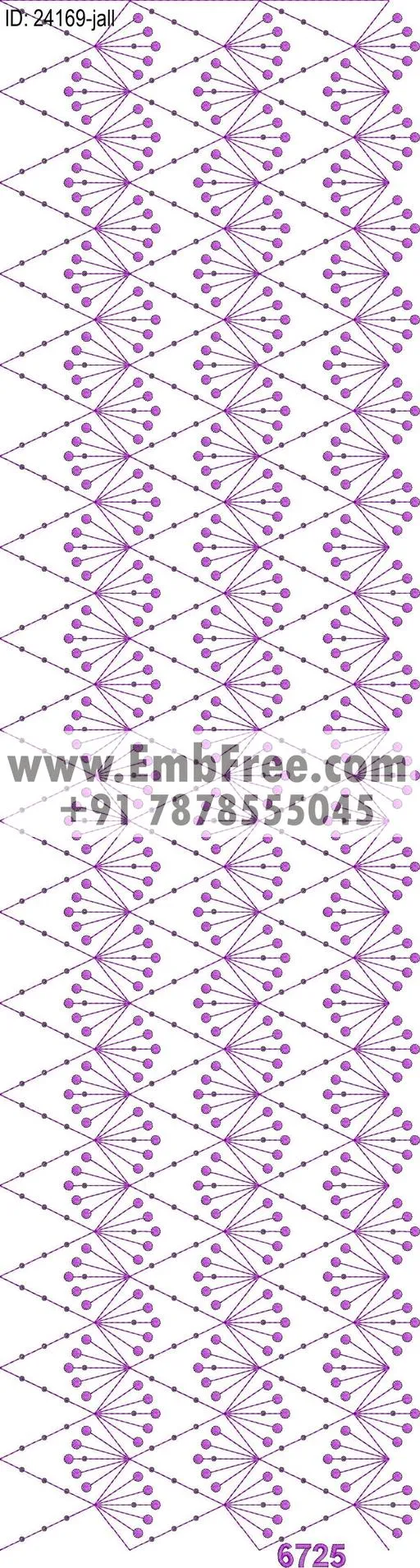 Embroidery Designs for dress id:24169