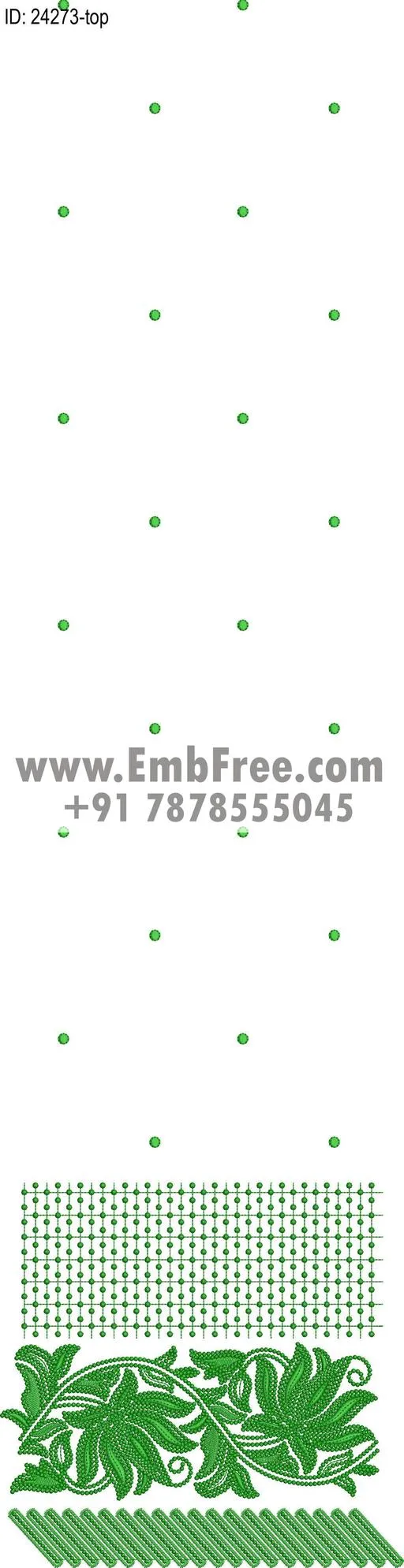 Embroidery Designs for dress id:24273