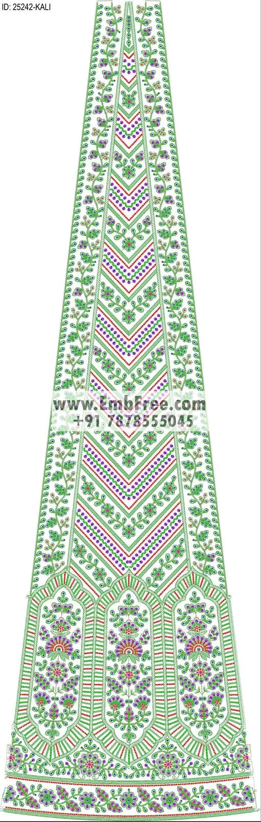 Embroidery Designs for dress id:25242