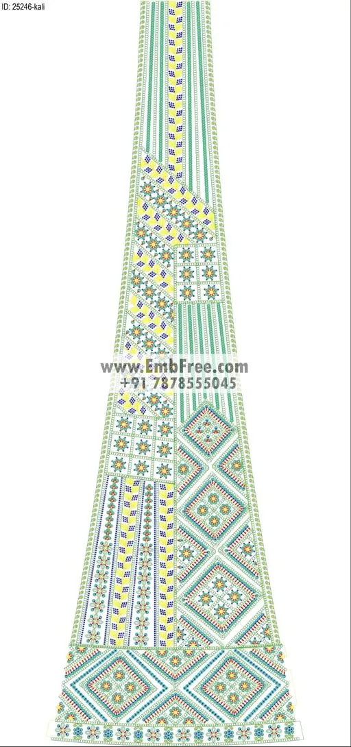 Embroidery Designs for dress id:25246