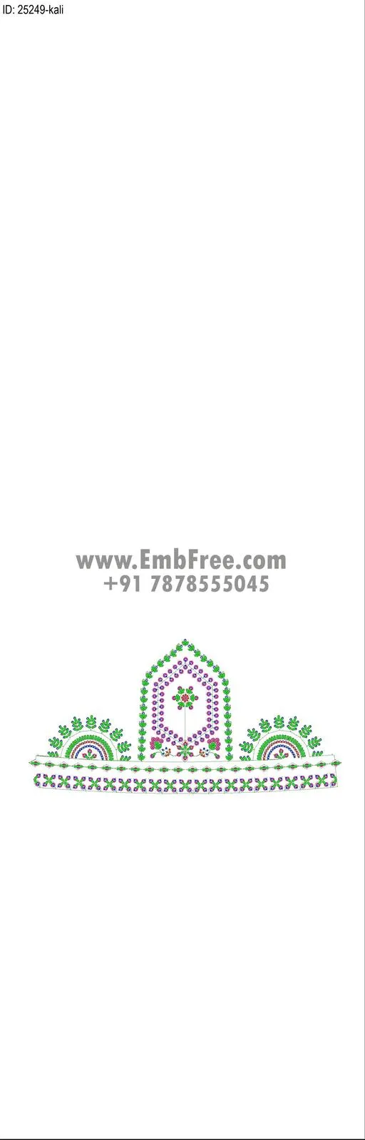 Embroidery Designs for dress id:25249
