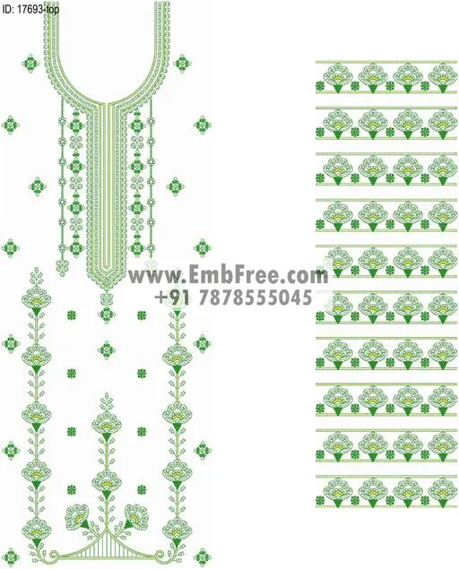 top dupatta suit embroidery designs
