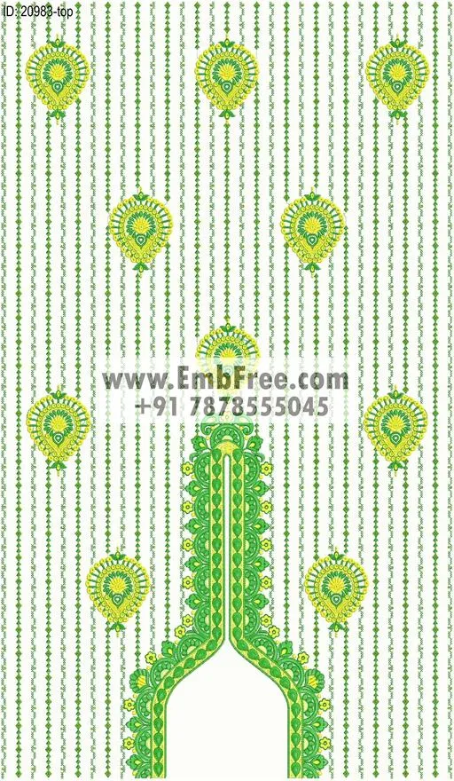 single head dress embroidery design-ID:20983
