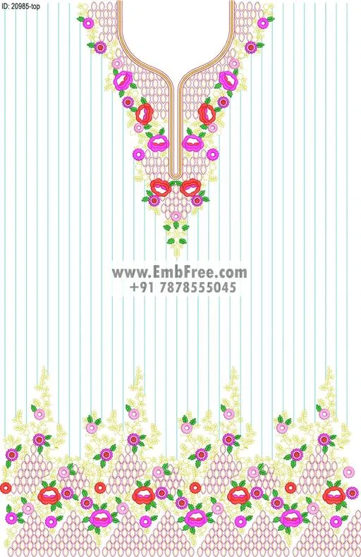 single head dress embroidery design-ID:20985
