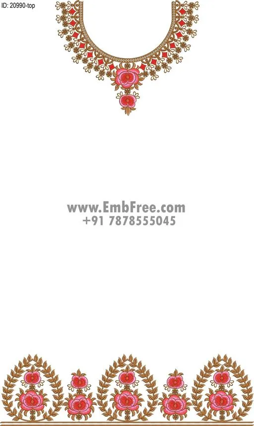 single head dress embroidery design-ID:20990
