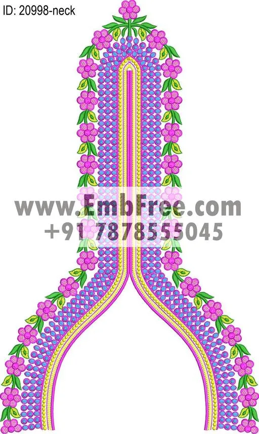 neck embroidery design-ID:20998