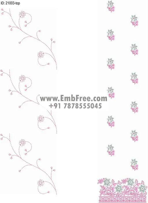 dress top suit embroidery design-ID:21003