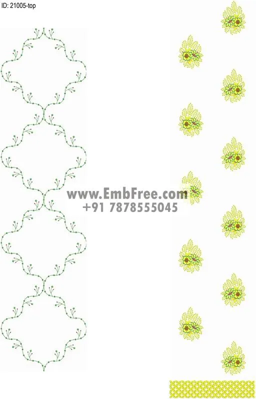 dress top suit embroidery design-ID:21005