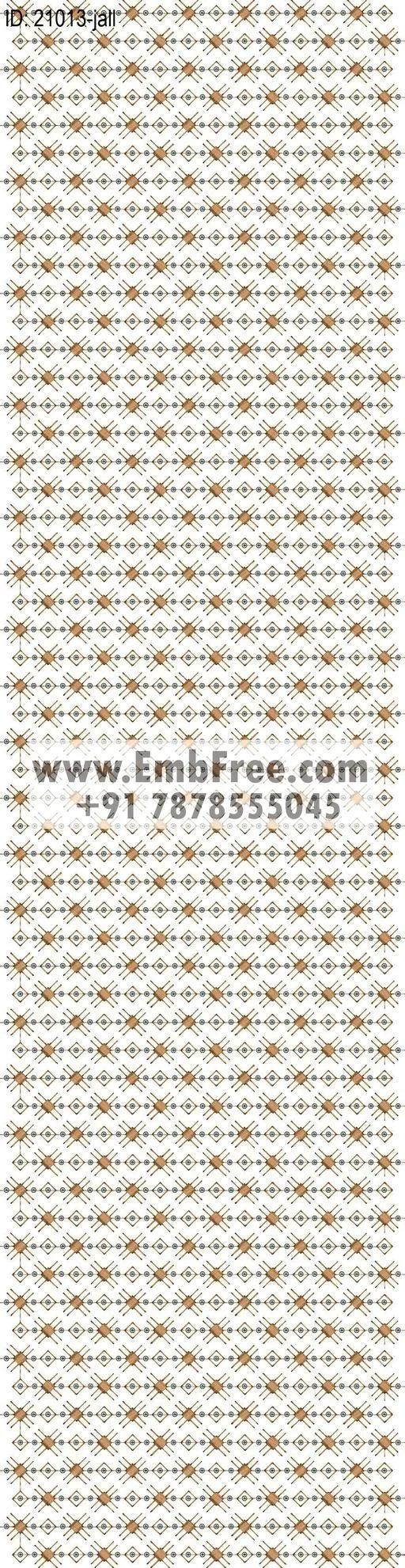 garment allover embroidery design-ID:21013