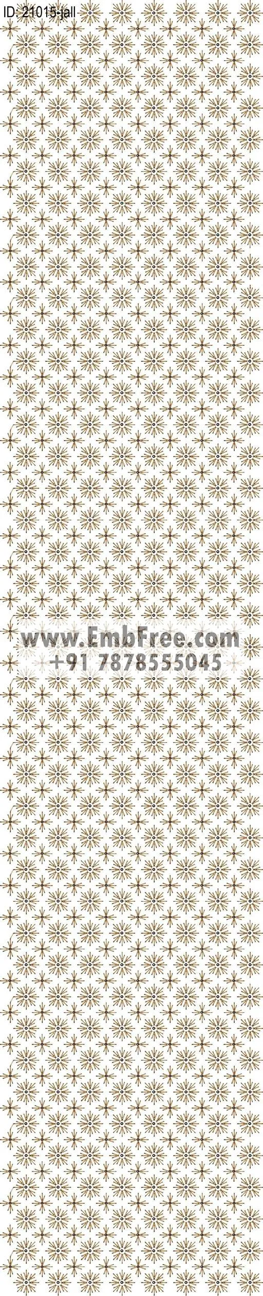 garment allover embroidery design-ID:21015