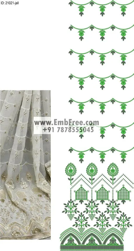 garment allover embroidery design-ID:21021