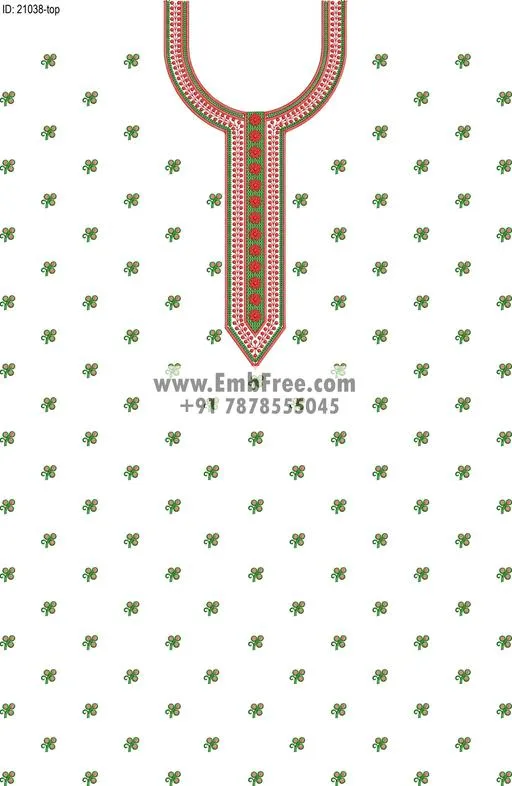 single head dress embroidery design-ID:21038