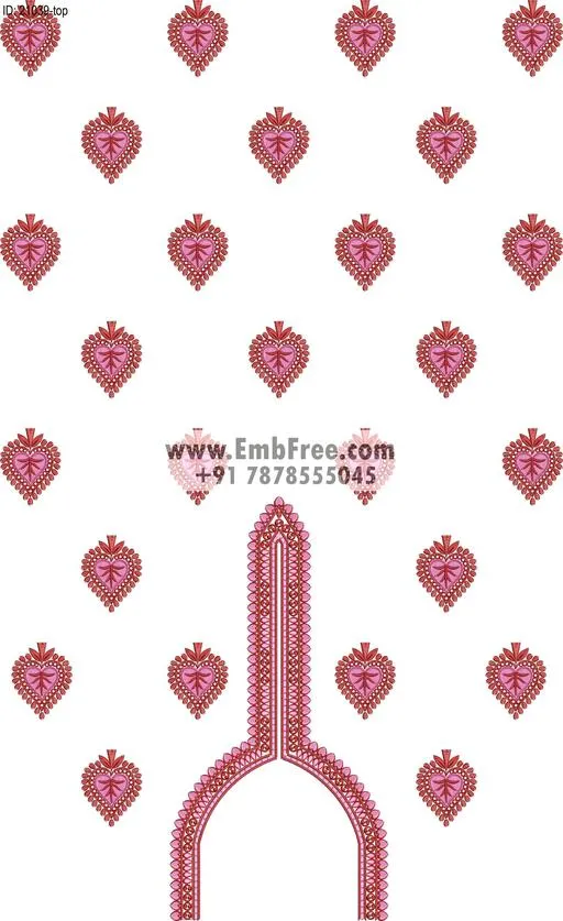 single head dress embroidery design-ID:21039