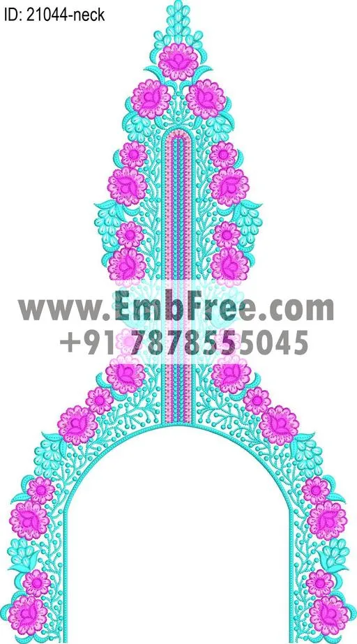 neck embroidery design-ID:21044