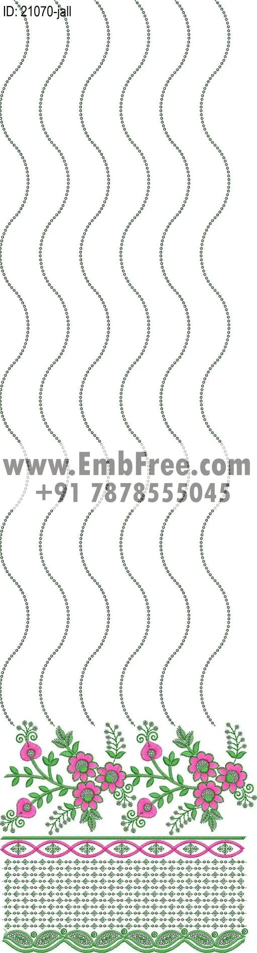 garment allover embroidery design-ID:21070