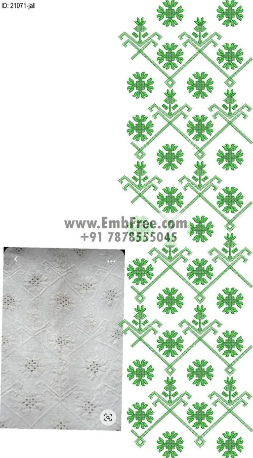 garment allover embroidery design-ID:21071