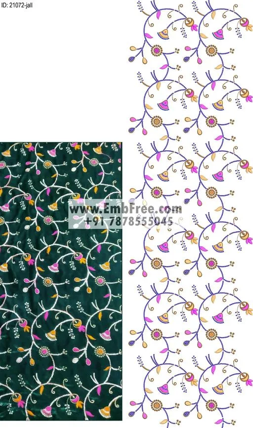 garment allover embroidery design-ID:21072