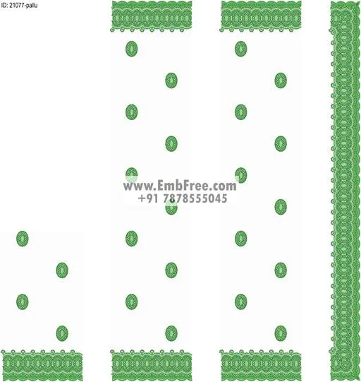 saree cpallu embroidery design-ID:21077