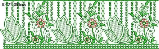 less border embroidery designs-ID:21105